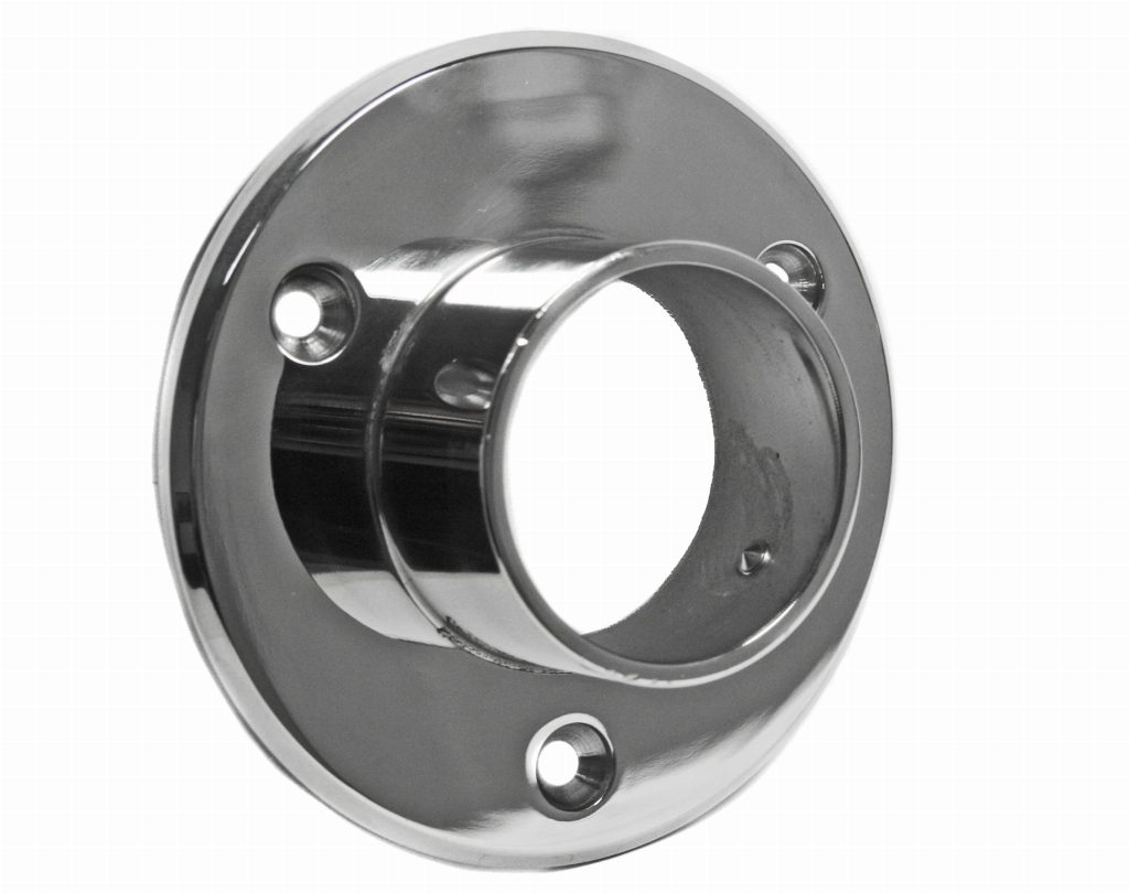 Monteringsflens for rør Ø 42,4 mm, AISI 304, SPEIL - NBVI
