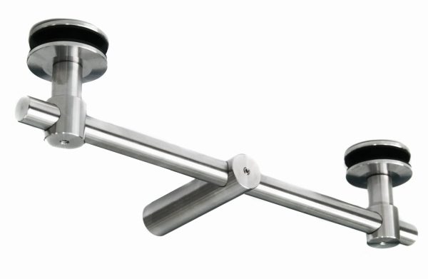 CNP baldakinfeste DOBBELT - A Ø 60mm, AISI 304, SATENG - Bilde 4