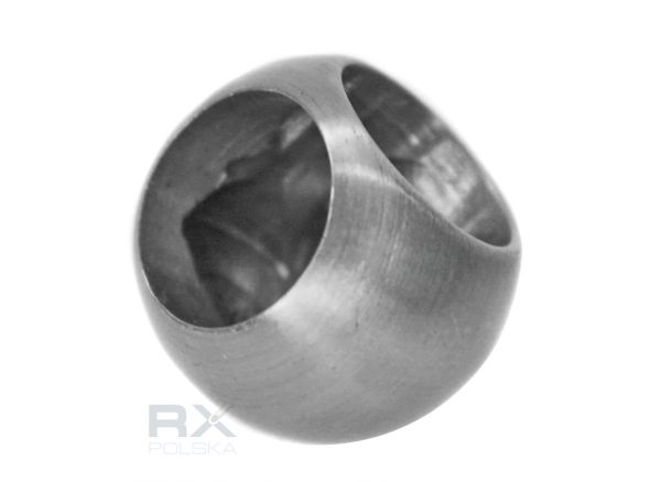 Kule - 20 mm, hjørne - for rør 12 mm, AISI 304, SATIN - Bilde 7