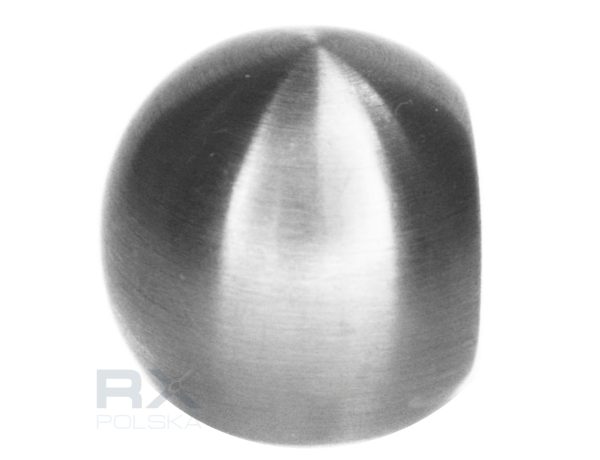 Kule - 20 mm, hjørne - for rør 12 mm, AISI 304, SATIN - Bilde 5