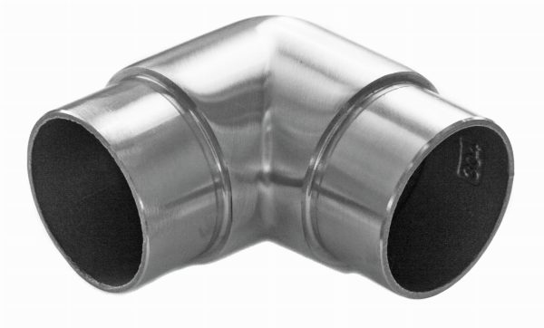 Albue 90° for 42,4 x 2 mm, AISI 304, SATIN