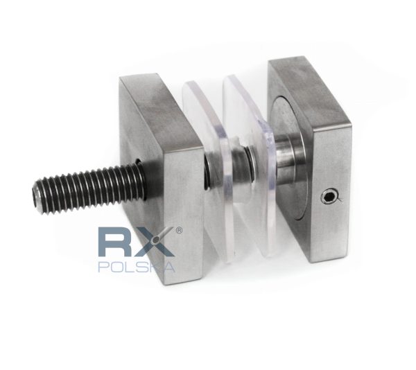 Glassadapter 40x40mm dis. 10 mm, AISI 304, SATENG - Bilde 4