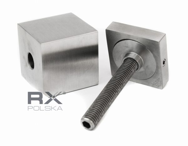 Glassholder 40x40mm, dis. 40 mm, AISI 304, SATENG - Bilde 3