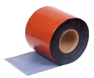 ALUBIT REPARASJONSTAPE FOR TAK - 30 CM X 10 METER - FARGE TEGLRØD