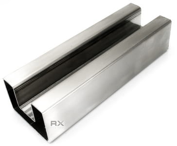 Håndlist 60x40mm for glass, AISI 304 - Bilde 4