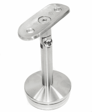 Rekkverkstøtte 50,8x1,5 / 50,8mm, AISI 304, SATIN