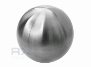 Kule - 20 mm, rørende - 12 mm, AISI 304, SATIN