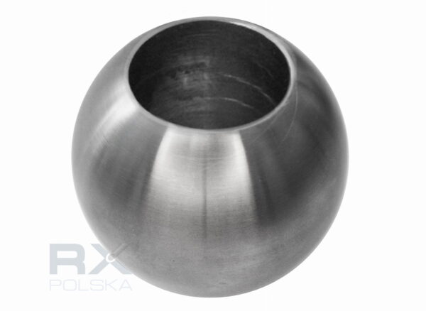 Kule - 20 mm, rørende - 14 mm, AISI 304, SATIN - Bilde 2