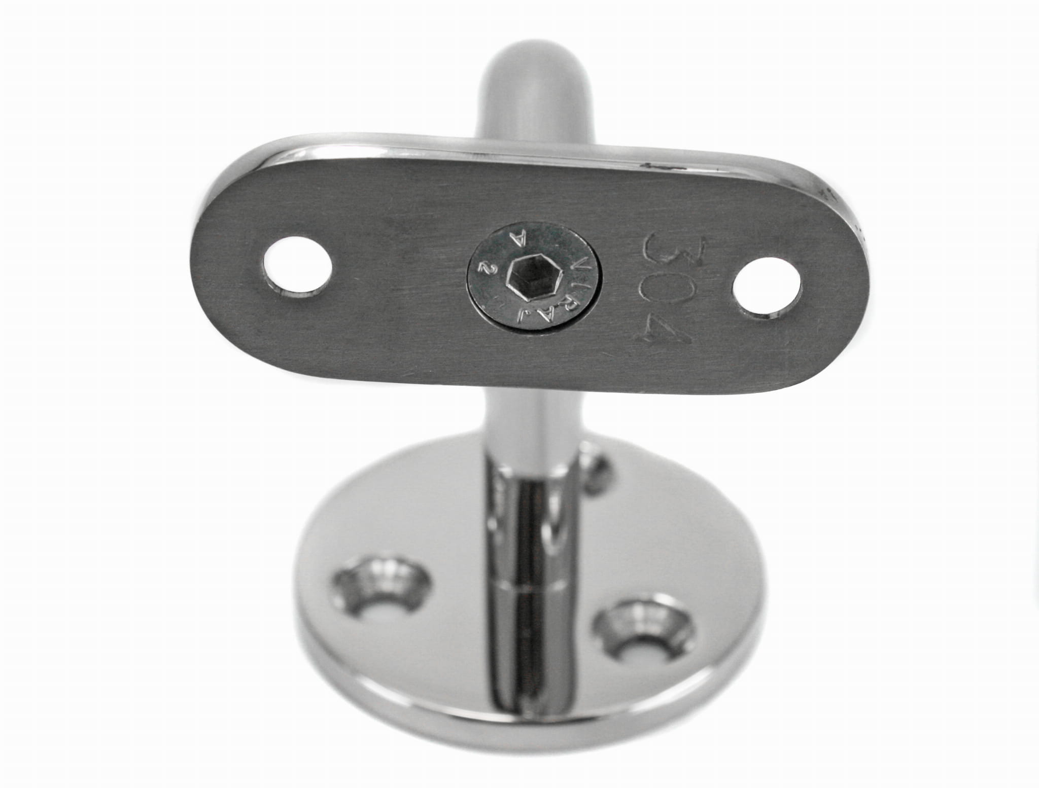 Fester – vegg – rekkverk (profil), AISI 304, Speil - Bilde 2