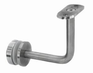 Feste rekkverk (profil) - glass (rotula ø 40 mm), AISI 304, SATIN