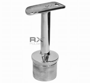 Rekkverkstøtte 42,4/42,4mm, AISI 304, SPEIL