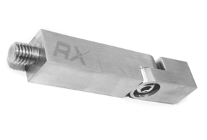 Håndliststøtte 14x75mm, AISI 304, SATIN