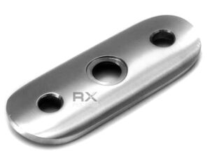 Rørbrakett for 42,4mm, AISI 316, SATIN