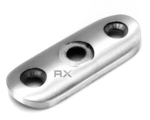 Universalfeste for 50,8 mm, AISI 304, SATIN