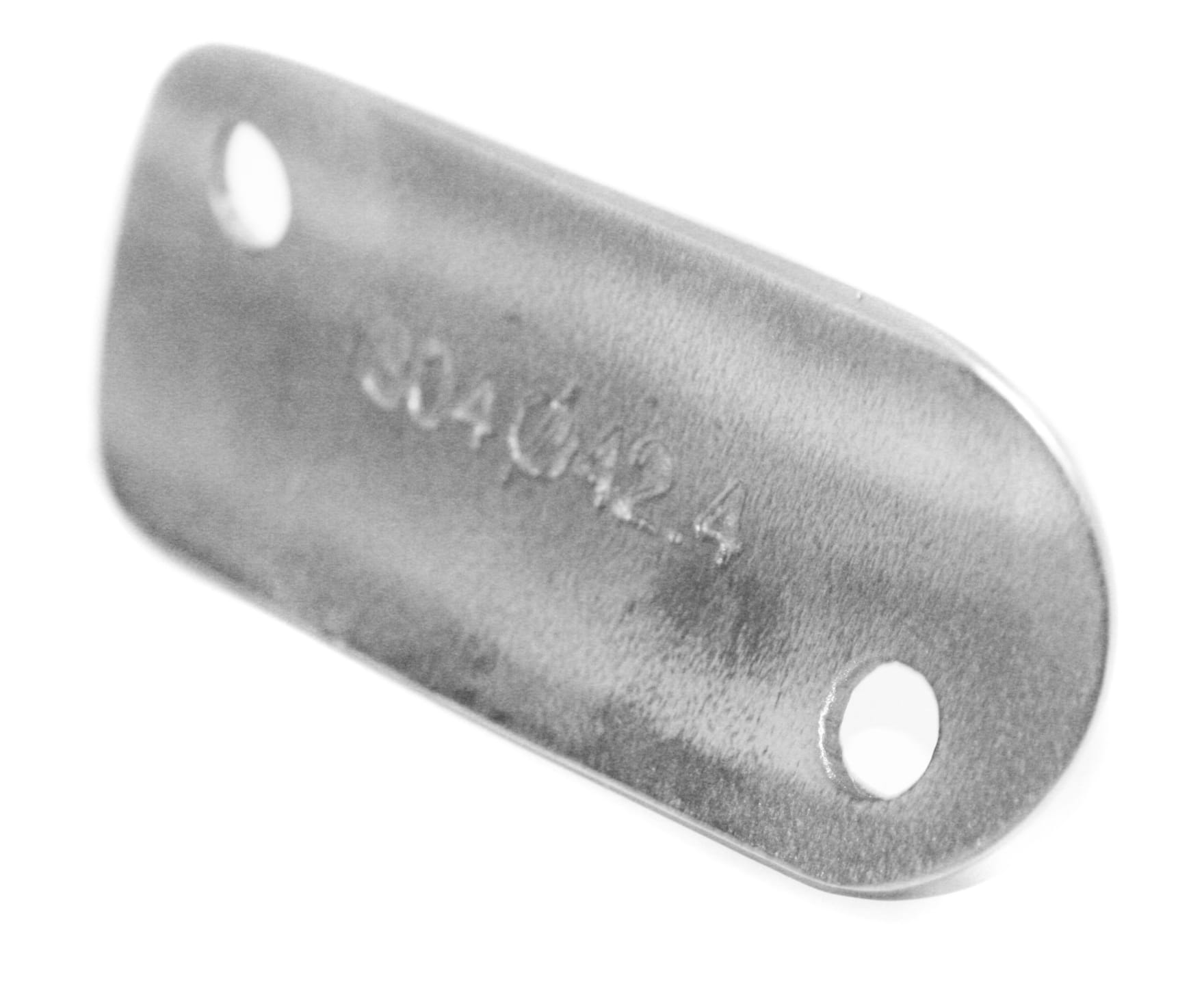 Hjørnebrakett for 42,4mm med malje AISI 304, SATIN - Bilde 2
