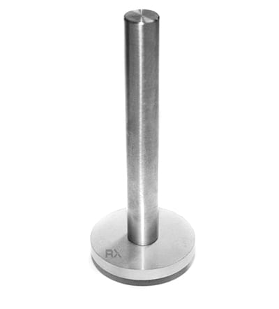 Støtte for rekkverksstolpe Ø 33,7 mm, for sveising, AISI 304, SATIN
