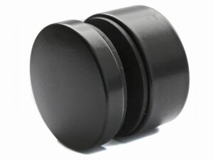 Glassadapter ø50/20mm M10, AISI 304, RAL 9005 matt