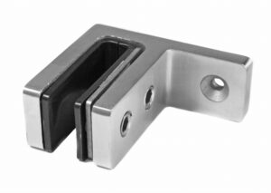 Glassklemme 48x65x34mm 12-15mm, AISI 316, SATIN