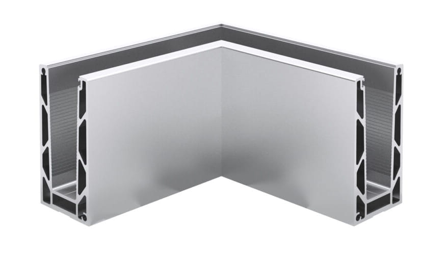 Innvendig aluminiumsvinkel ETP.K100.30.AL.A, ELOSERT