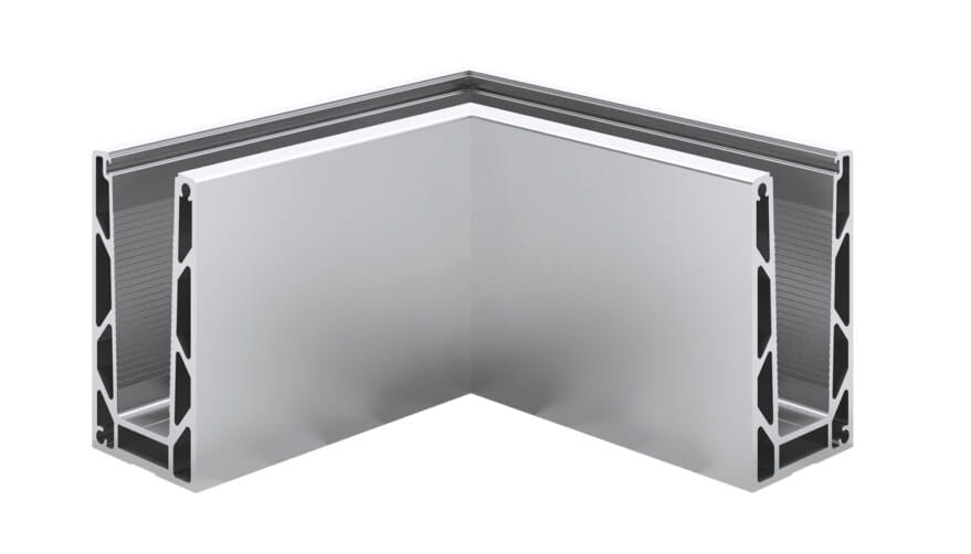 Utvendig aluminiumsvinkel ETP.K100.30.AL.A, ELOSERT