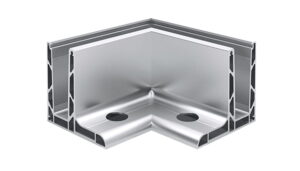 Utvendig aluminiumsvinkel ETP.K105.30.AL.A, ELOSERT