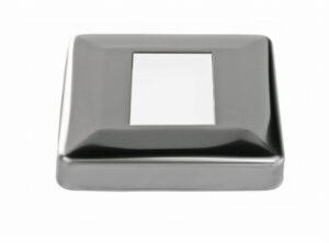 Deksel 105x105 / 60x40 mm, AISI 304, SPEIL
