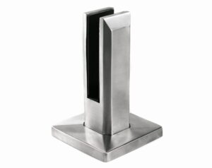 SPIGOT 45x50mm H=160mm Glass 16-17,52mm, AISI 316, SATENG