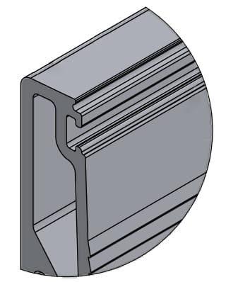 Utvendig aluminiumsvinkel ETP.K105.30.AL.A, ELOSERT - Bilde 3