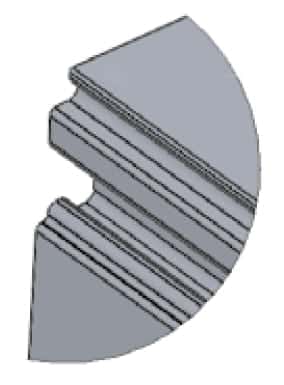 Innvendig aluminiumsvinkel ETP.K105.30.AL.A, ELOSERT - Bilde 3