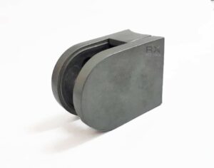 Glassklemme 40X50 for rør 42,4mm, ZAMAK, RAW