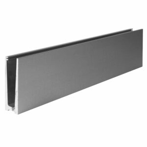 Aluminiumsprofil for glass - festes fra toppen