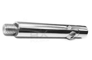 Fleksibel rørstøtte 12 x 75mm, AISI 304, SPEIL