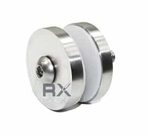 Glassadapter ø50mm, dis. 8 mm, AISI 304, SATENG