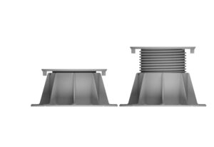 Karoapp K-A3 justerbar pidestall 82 til 135 mm - a' 10 stk