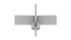 Karoapp K-SP3 kryss brukes ved montering av steinheller/fliser a' 10 stk