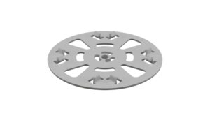 Karoapp K-AP innfestingsplate for K-AL aluminiumsbjelke a' 10 stk