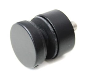 Glassadapter ø30/13mm M8, AISI 304, RAL 9005 matt