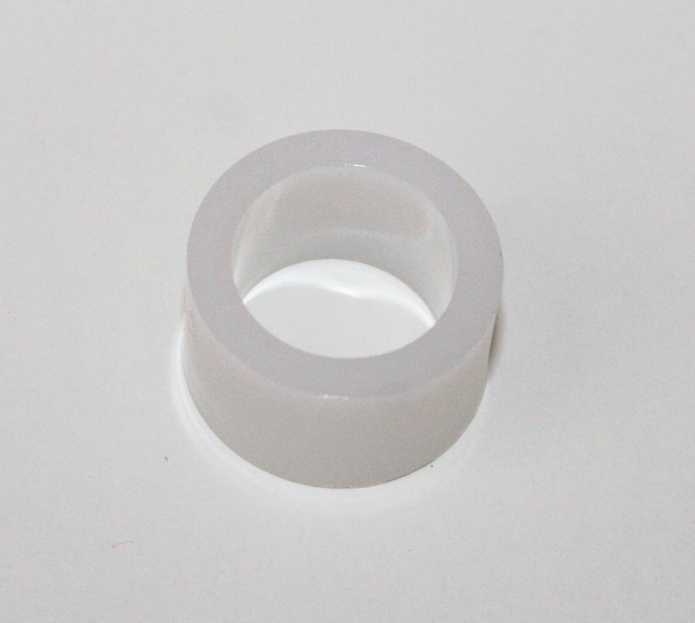 Nylon foringer Ø 12,8mm, HVIT