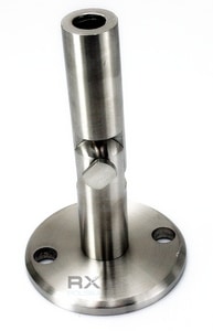 Baldakin fleksibelt veggfeste for strekkstang, AISI 316, SATIN - Bilde 2