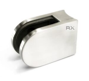 Glassklemme 45x63 for rør 48,3mm, AISI 304, SATIN
